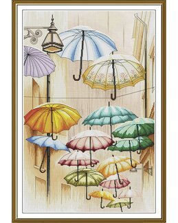Broderikit Tavla Flytande paraplyer - Nova Sloboda