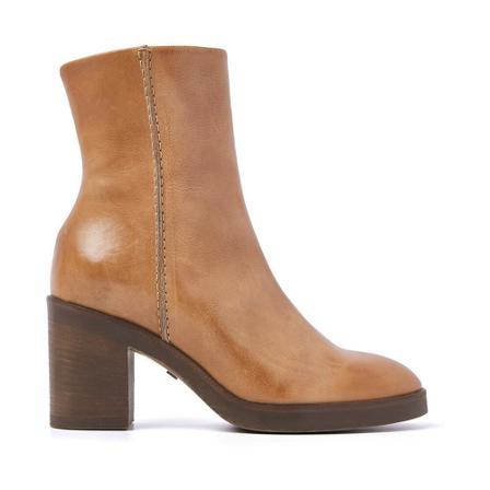 Via Vai Heeled Laarzen , Bruin , Dames , Maat: 38 EU Enkellaarsjes