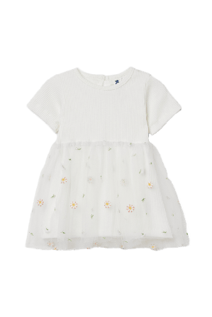 RIKIKI Tyllklänning för baby DAISY Överdelar & bodies Vit 68