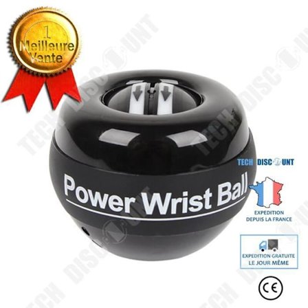 Fitness Tilbehør - OCIOLI - Gyro Bold - Muskelstyrkelse - Håndled - Sort