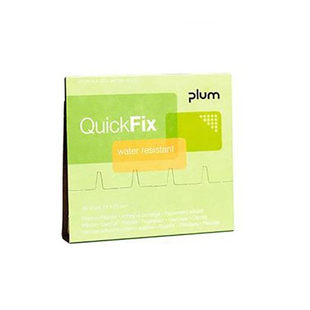 Plum QuickFix Water Resistant Plåster refill, 45 st, Första hjälpen