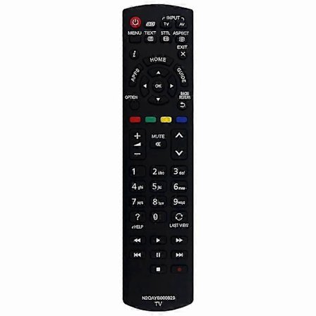 1 stk. N2QAYB000829 Erstatnings Ergonomisk Fjernbetjening til Panasonic TV