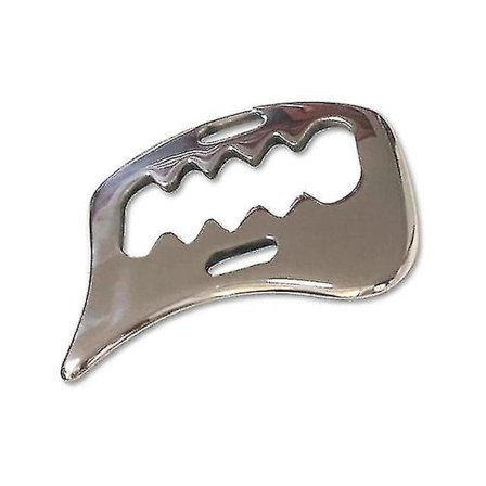 Gua Sha -työkalu, teräksinen manuaalinen hierontakaavin, ihokudoksen hoitoterapia myofaskiaaliseen vapautukseen, mobilisointityökalu Phy I3q4