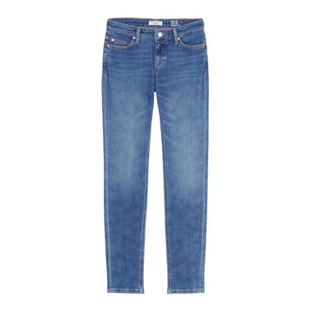 Marc O'Polo SIV skinny low-waisted jeans Blå, Dame, Størrelse: W26 L34