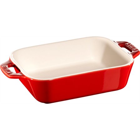 Staub Rektangulär Ugnsfast Form 14 x 11 cm, Röd | Matlagning > Kokkärl & Stekpannor > Ugnsformar > Ugnsfast form | Bagaren och Kocken
