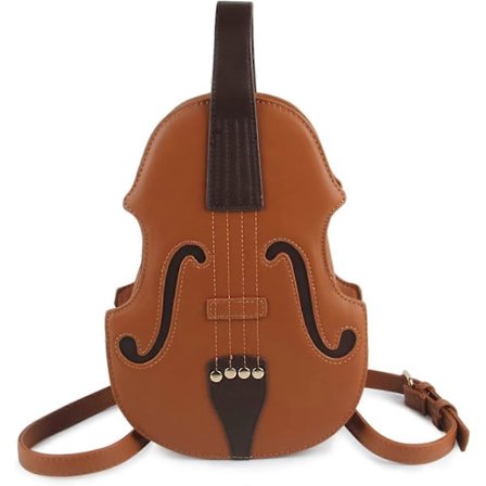 Dam Musik Handväska Violin Väska Nyhet Piano Axelremsväska