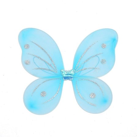 3 stk/sett Fancy Dress Glitter Butterfly STIL 4-KUN VINGER STIL