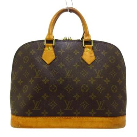 Louis Vuitton Vintage Pre -owned Polyester Alma Brun, Herre Vintage Tasker, Størrelse: ONE Size