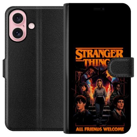 Yhteensopiva Lompakkokotelo Apple Apple iPhone 16 Stranger Things Netflix sarja sci fi mysteeri