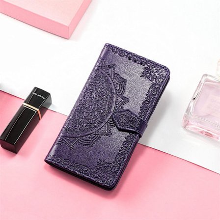 Etui til Samsung A16 lilla lær