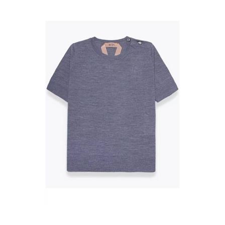 N21, T-Shirts Grijs, Dames, Maat:S