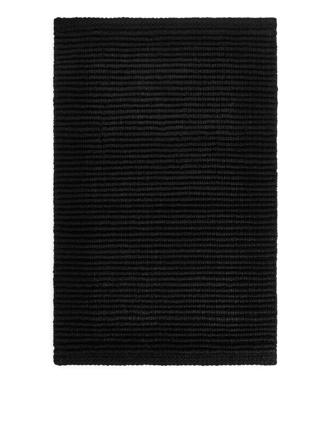 Fußmatte aus Jute - Schwarz