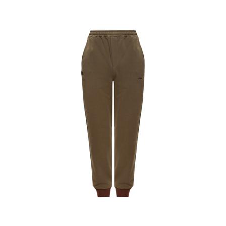 Helmut Lang Sweatpants with logo , Bruin , Heren , Maat: XL