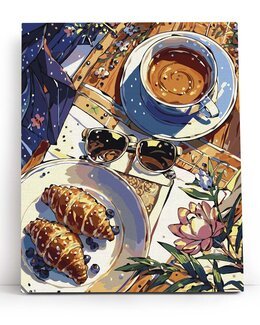 Paint By Numbers Gryningens doft