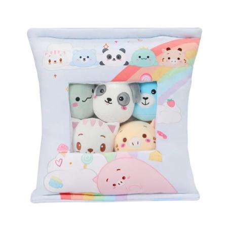 Snack Pude Budding Plushie En pose Dyr Plysj Budding Kat Panda Aftageligt Sæt Fødselsdag Jul