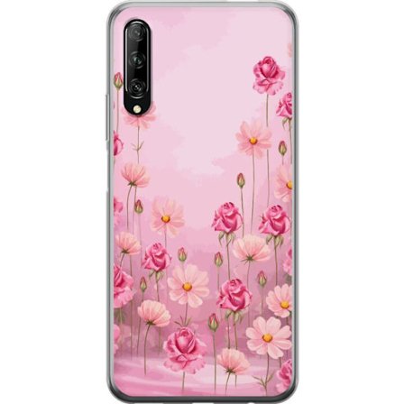 Kompatibel Mobilcover til Huawei P smart Pro 2019 Petal Reverie Soft Blush
