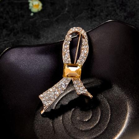 Kvinners Krystallbrosje Nydelig Rhinestone Sjalgenser Sjal C,ZQKLA