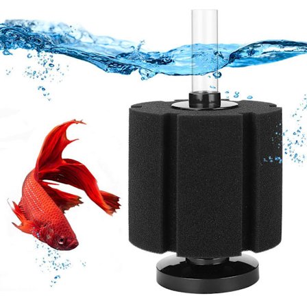 Akvarie Luftfilter, Svampefilter, Støjsvag, til Bettas Rejer, Fisketank
