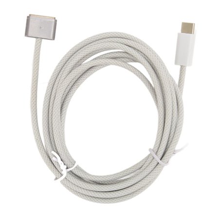 140W USB C till MagSafe 3 Snabbladdningskabel för MacBook Pro 2021 M1 Pro 2023 M2 Pro Mörkgrå