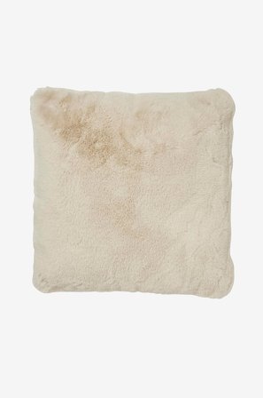 Skinnwille - Pute Fluffy 45x45 - Beige - Pynteputer & putetrekk - 45X45 - Fra Homeroom