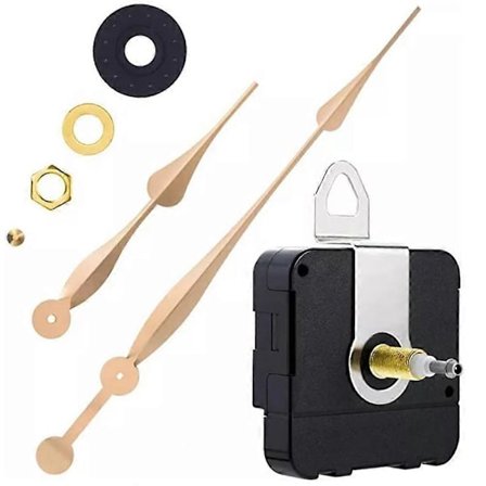 Klockmekanism med högt vridmoment, lång axel och 12 tum långa spadar (FMY)