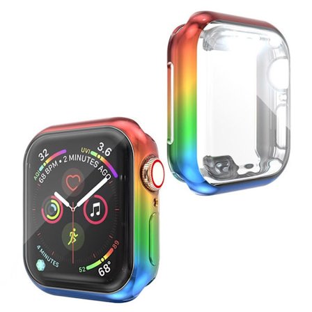 Apple Watch Series 3/2/1 38mm Unik farve stil etui - Rød / Gul / Grøn / Blå