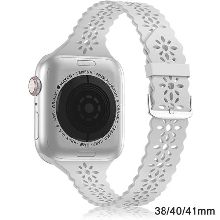 Silikonband Apple Watch Band För Iwatch Series 6 5 4 3 2 1 Se