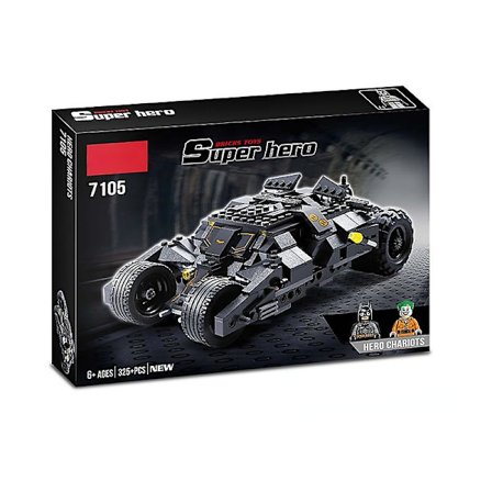 DC Alliance Batmobile Bat Modell Puslespill Samling B