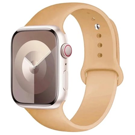 Silikonarmband för Apple Watch-armband 44mm 45mm 40mm 41mm 42-38mm 45 mm sportarmband iwatch serie 8 7 6 5 4 3 SE 9 Ultra 2 49mm