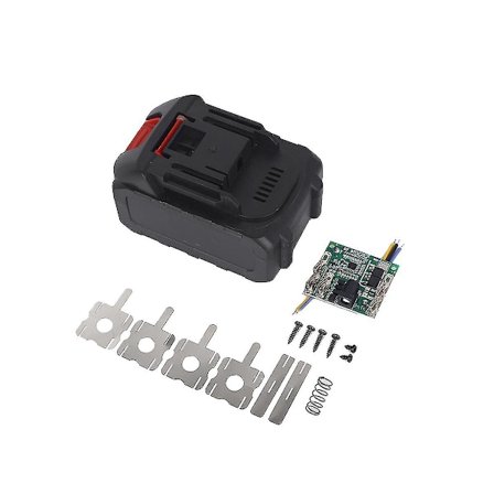 Batteri Plastik Etui+Lithium Batteri Beskyttelsesplade Til 10-cellet Batteri Etui Sæt