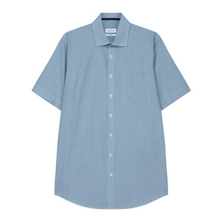 Seidensticker Short Sleeve Shirts , Blauw , Heren , Maat: L