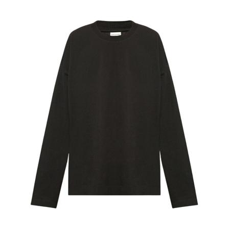 Dries Van Noten T-shirt with long sleeves Sort, Herre Langærmet