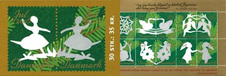 Danmark - Julemærkehæfte 2005 - 30 mærker