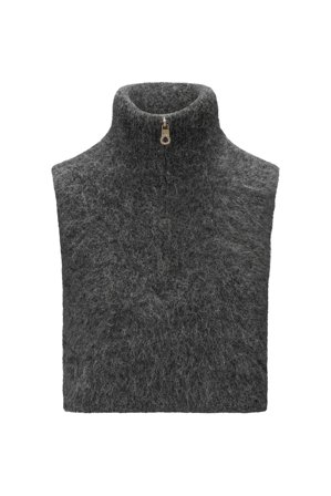 Belinda Chunky High Neck Charcoal