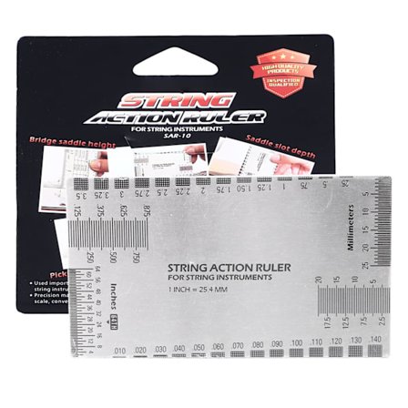 Strengemåler i rustfritt stål med høy nøyaktighet for gitarstrenger