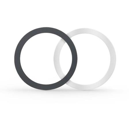 Magmat Magsafe Universell Magnetisk Ring - Svart/silver