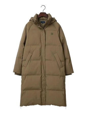 Long Down Parka Khaki Lexington Clothing