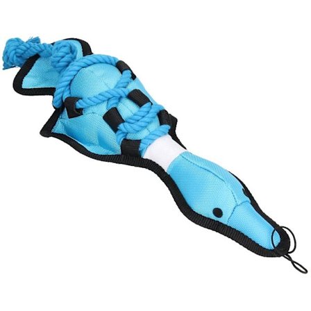 Blue Cross Tug Reb And Doy Legetøj And Med Pivelyd 40x18x6cm[D]