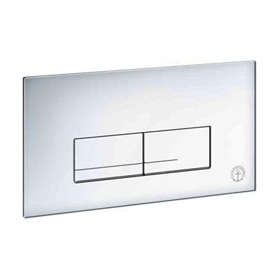 Gustavsberg Triomont XT Spyleplate trykkplate med dobbeltspyling Svart, Baderom