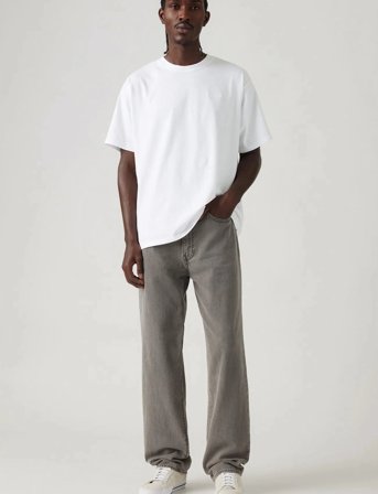 Levi's 568 Loose Straight Today Is A - Grey - 34 x 32