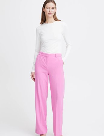 b.young Bypamila Ls Tshirt - White - XS