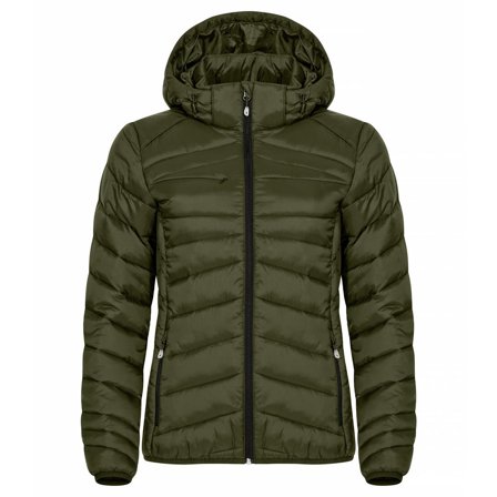 CLIQUE Lättviktsjacka Idaho dam grön 2XL - Lyreco - Arbetskläder - Arbetsjackor - Skal- och funktionsjackor