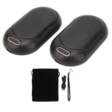 2 i 1 Håndvarmer Split USB Oppladbar Håndvarmer Elektrisk Bærbar Lommevarmer