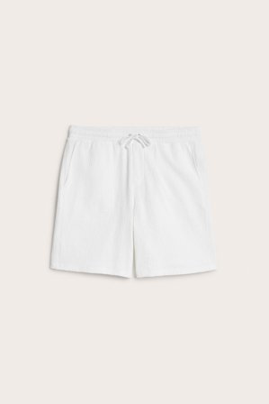 Kappahl | Szorty o wyraźnej strukturze Offwhite L | Offwhite