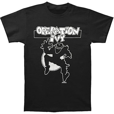 Operation Ivy Ska Man T-shirt för män Svart
