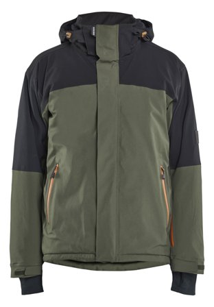 Blåkläder 499119174240M Vinterjacka grön/rost Grön/rost, Kläder