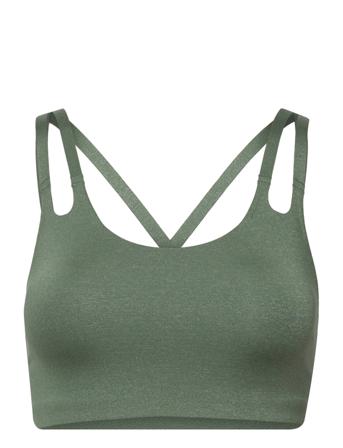 Yoga Luxe Studio Light-Support Fire Bra Lingerie Bras & Tops Sports Bras - ALL Vihreä Adidas Performance