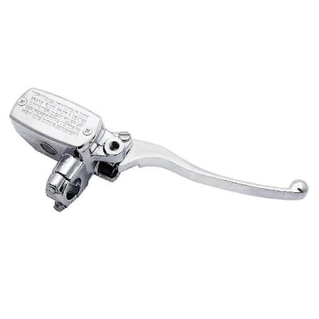 7/8" 22mm Etu Moottoripy r n Hydraulinen Jarrun P sylinteri Hopea Vasen Oikea Levyjarrukahva Universaali Jarrukytkimell M10 Oikea"