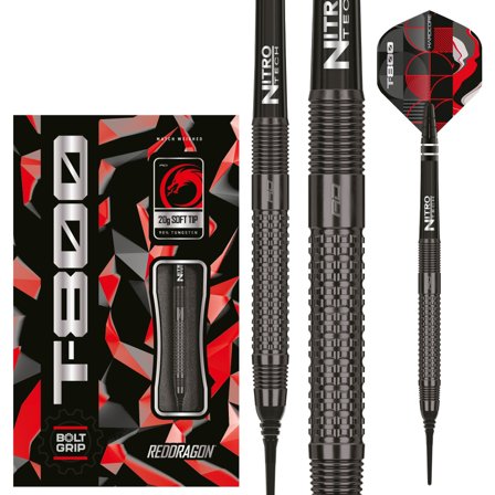 Red Dragon Darts T-800 Soft Tip Darts 18g