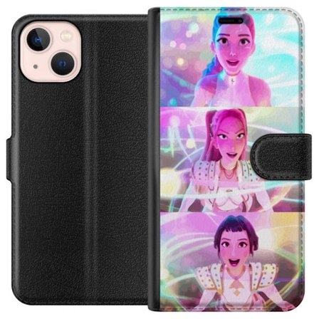 Kompatibelt Plånboksfodral till Apple Apple iPhone 13 mini KPop Demon Hunters begränsad figur samlarserie